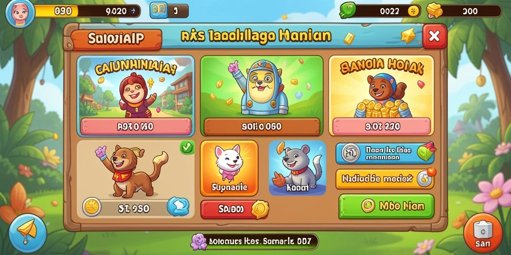 newidn - Screenshot dari level yang menantang dalam game NEWIDN.